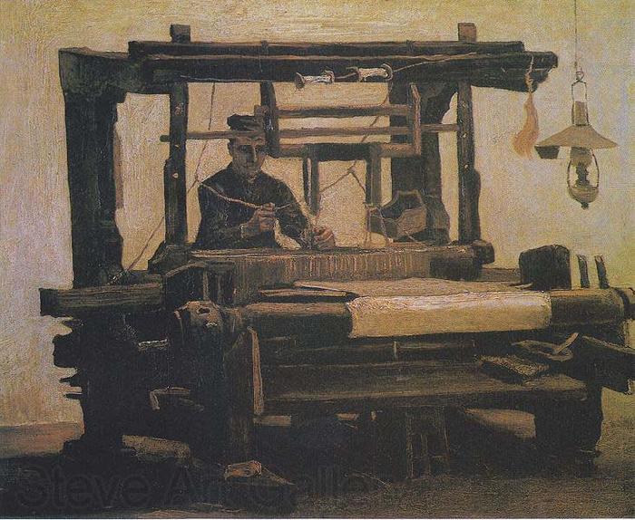 Vincent Van Gogh Weaver at the loom Spain oil painting art